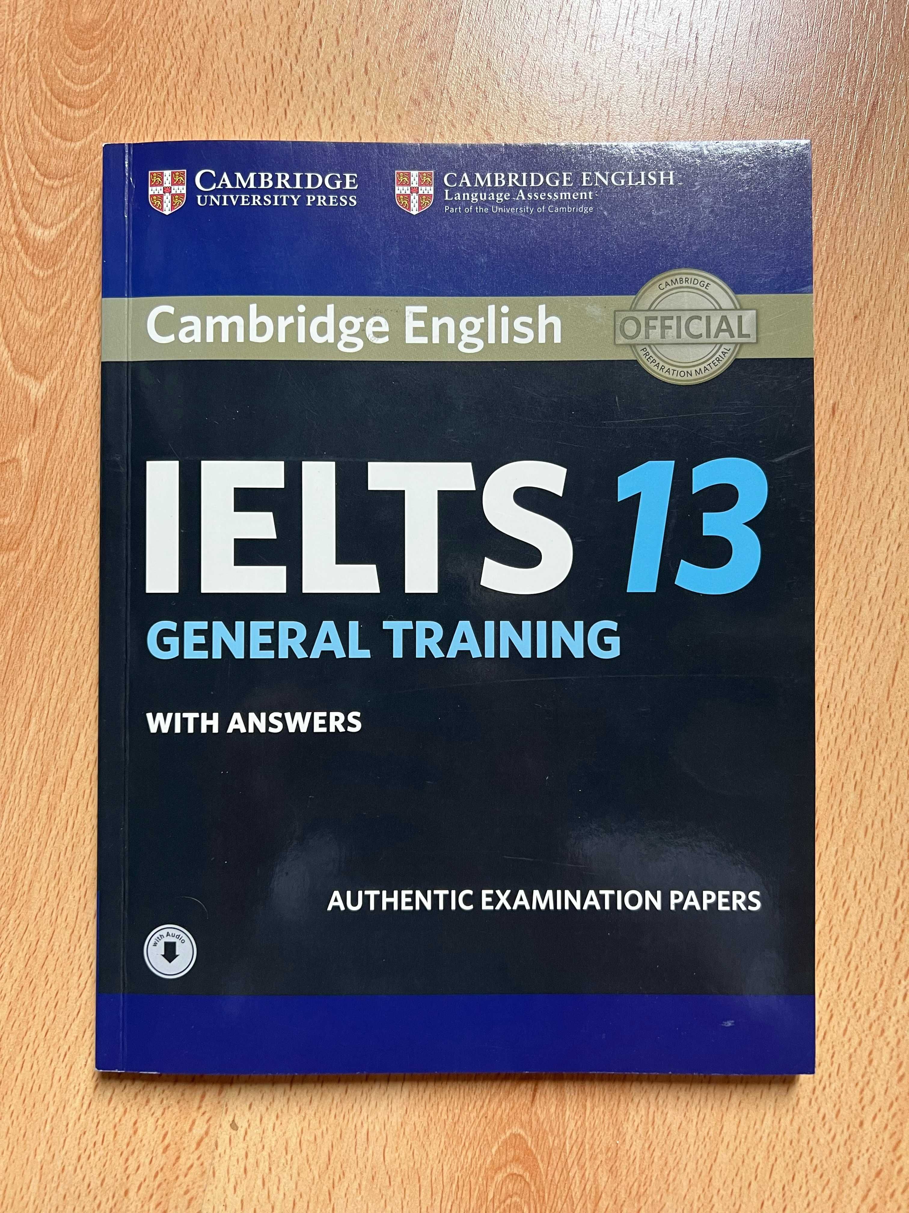 Cambridge IELTS 13 General Training Book with Answers with Audio