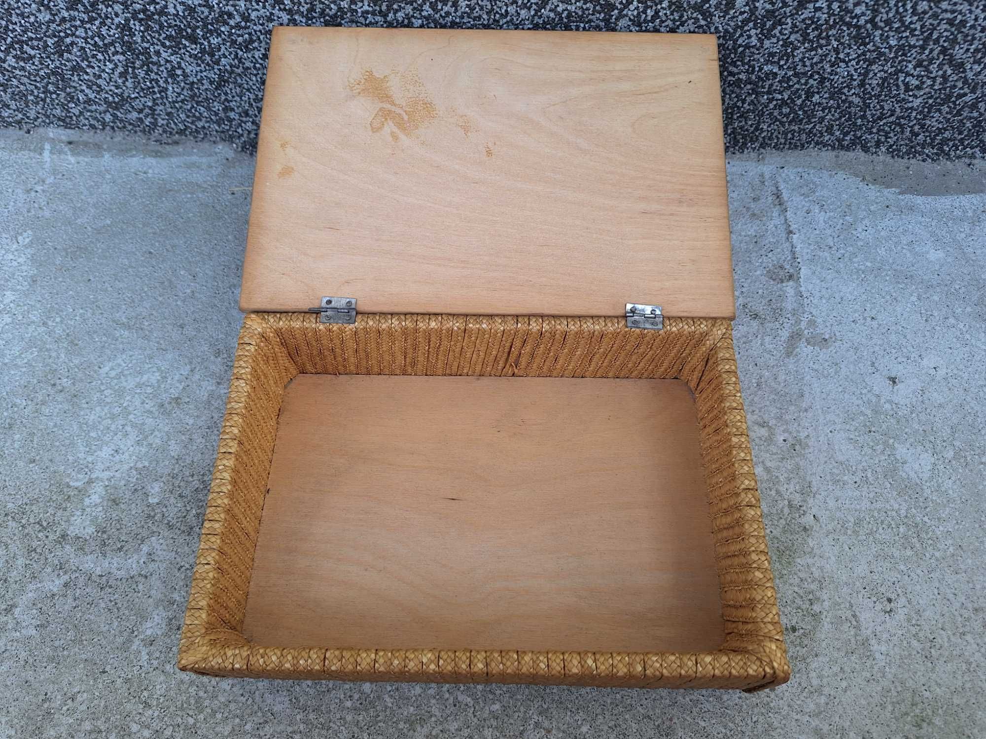 Szkatułka góralska Podhale drewniana pudełko na biżuterię