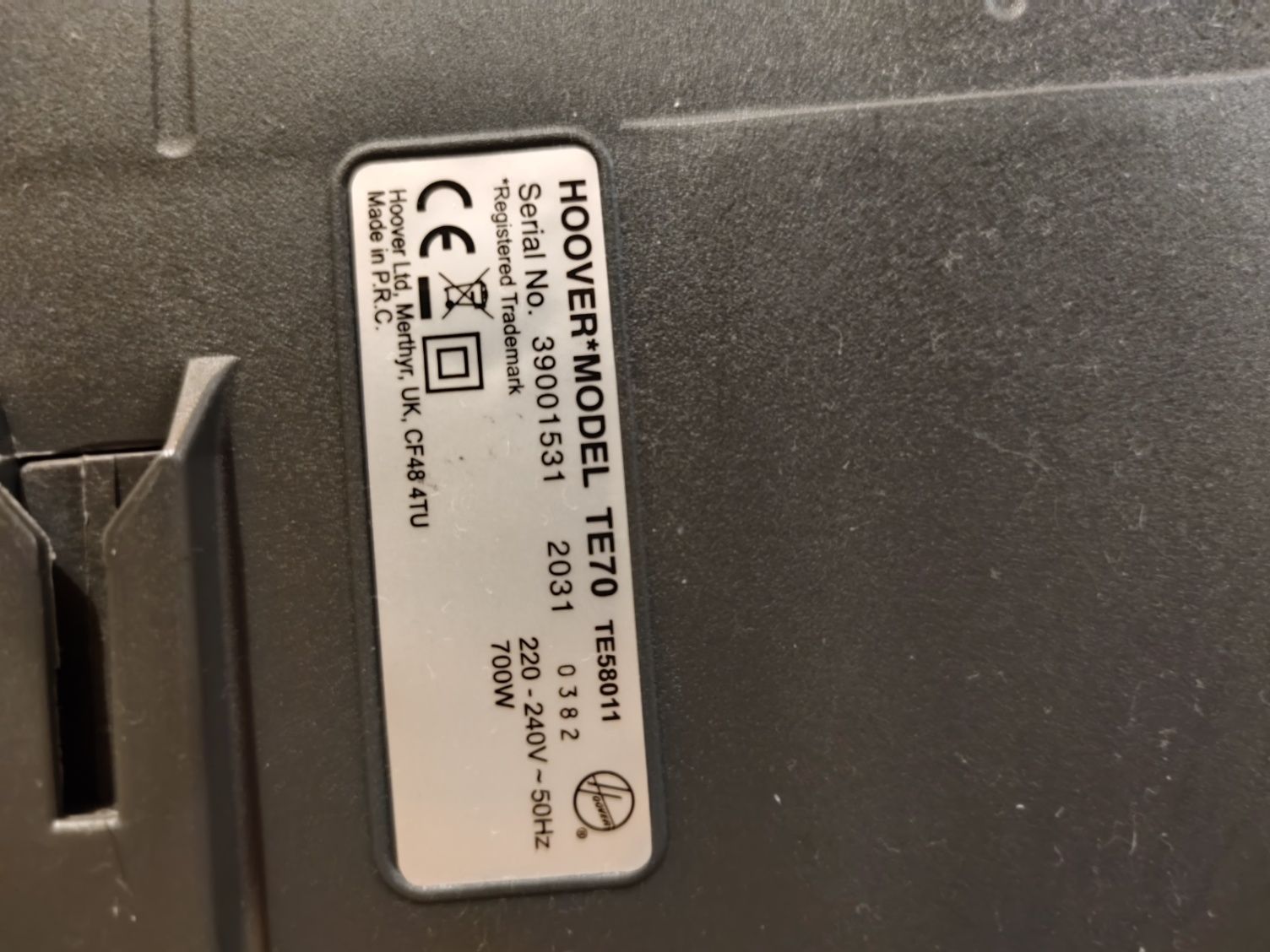 Odkurzacz HOOVER Telios Plus TE70