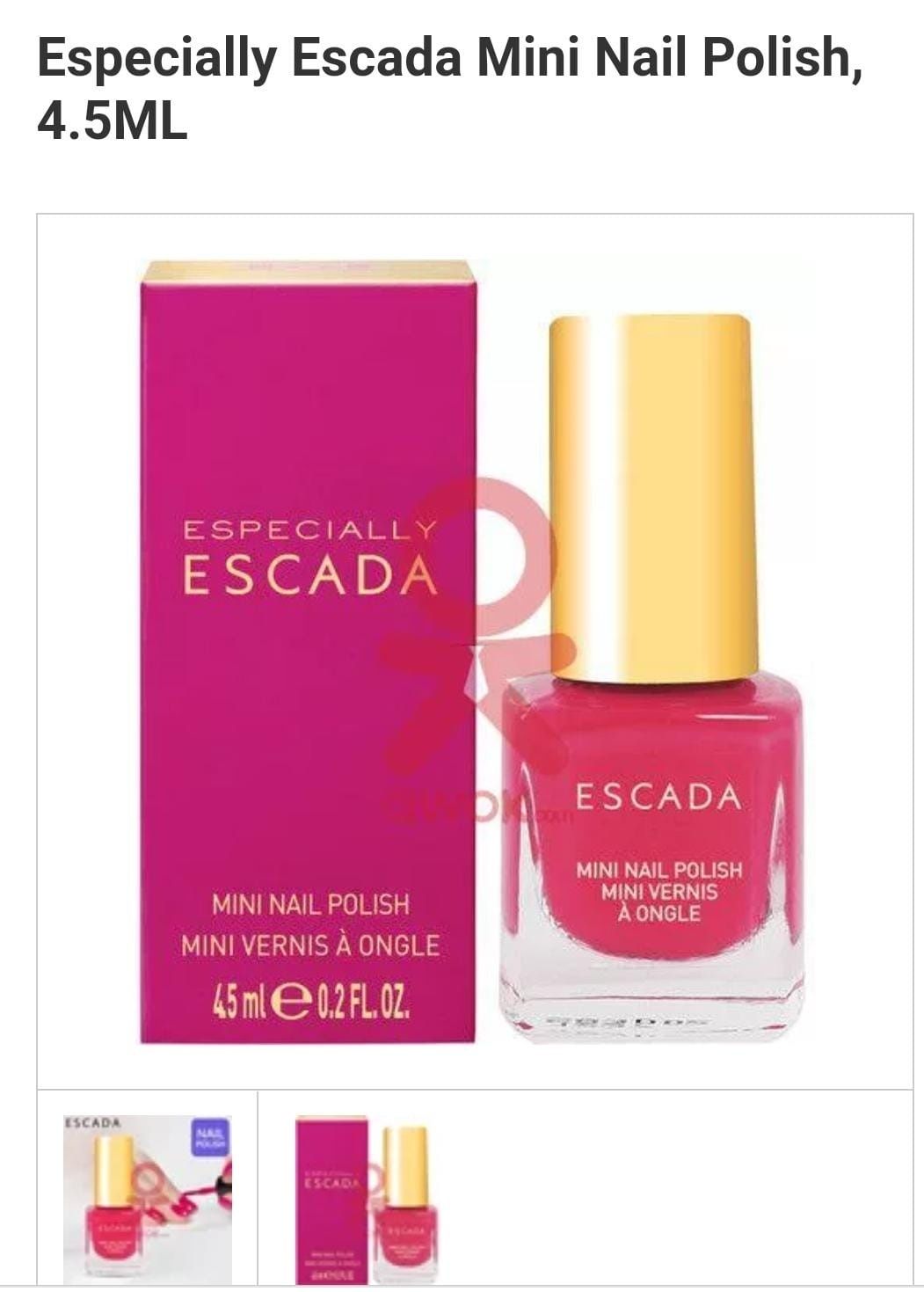 Mini verniz ESCADA (4.5ml)