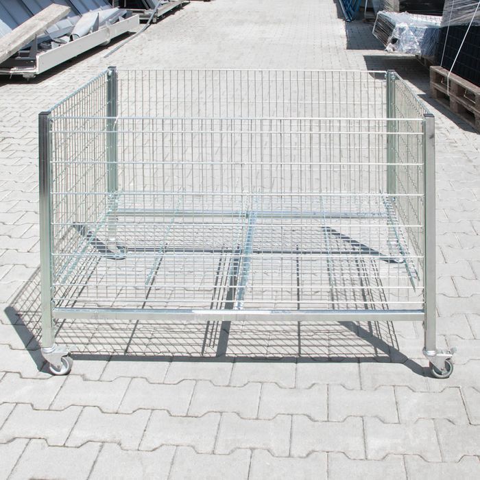 Kosz promocyjny sklepowy wysypowy 120x80x85 cm ocynkowany metalowy