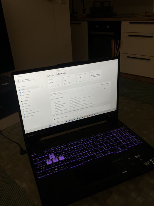 ASUS TUF Gaming A15 - Ryzen 5 4600H/16GB RAM/512GB SSD/RTX 3050/15,6”