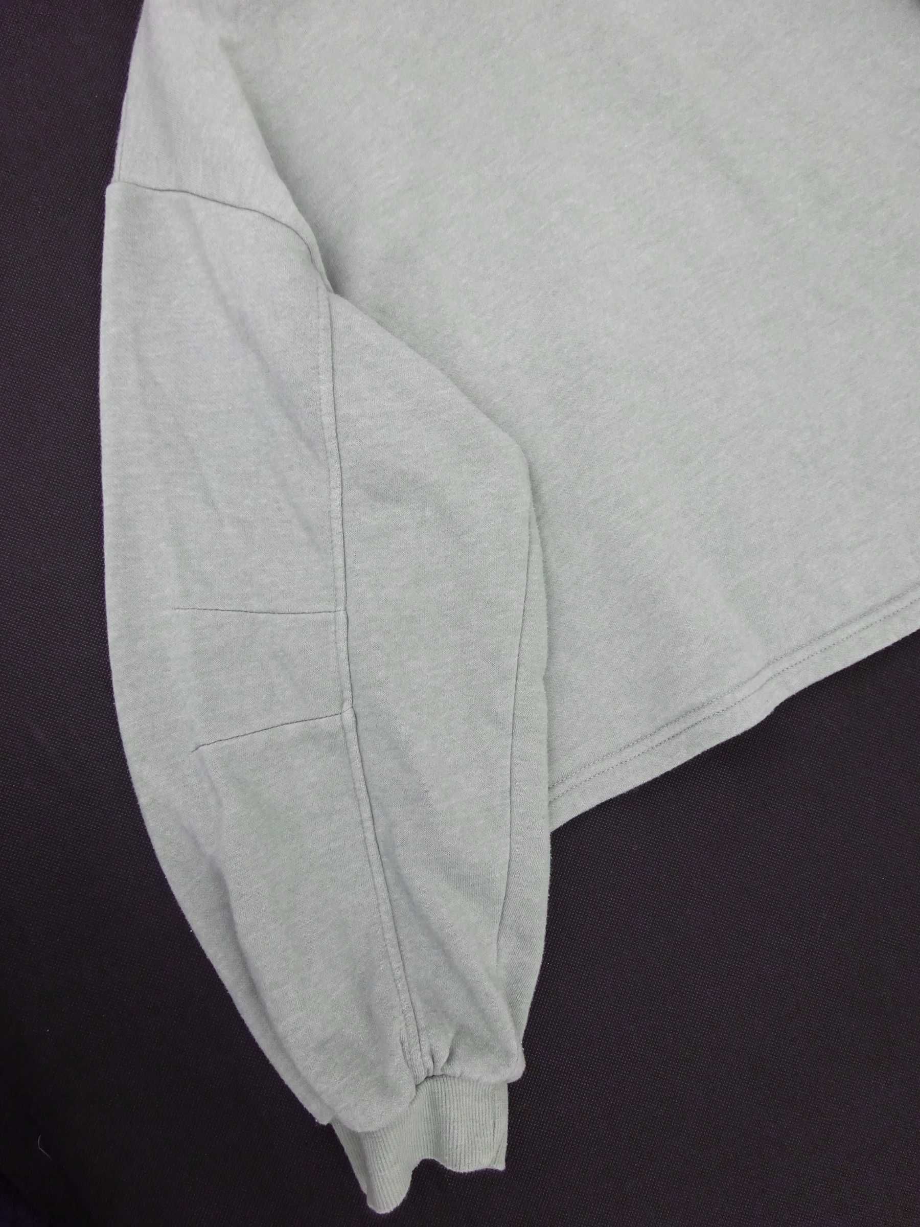 BB12 Luźna bluza dres damska oversize bufiaste rękawy XL 42 XXL 44
