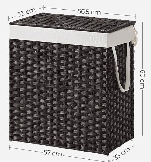Cesto de Ropa Grande 110 Litros