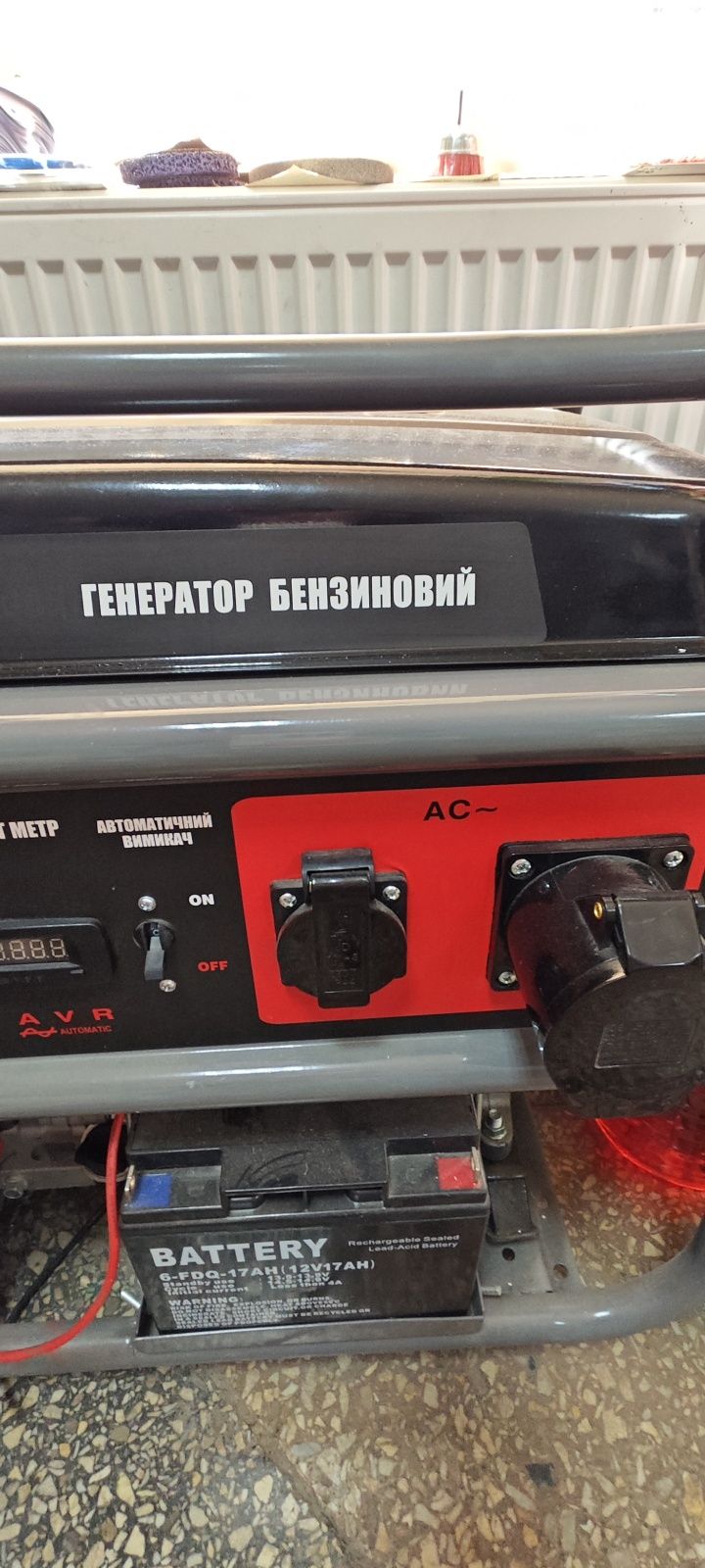 Генератор бензиновий 5.5 кВт електро ручний старт VORHUT SG5500EB