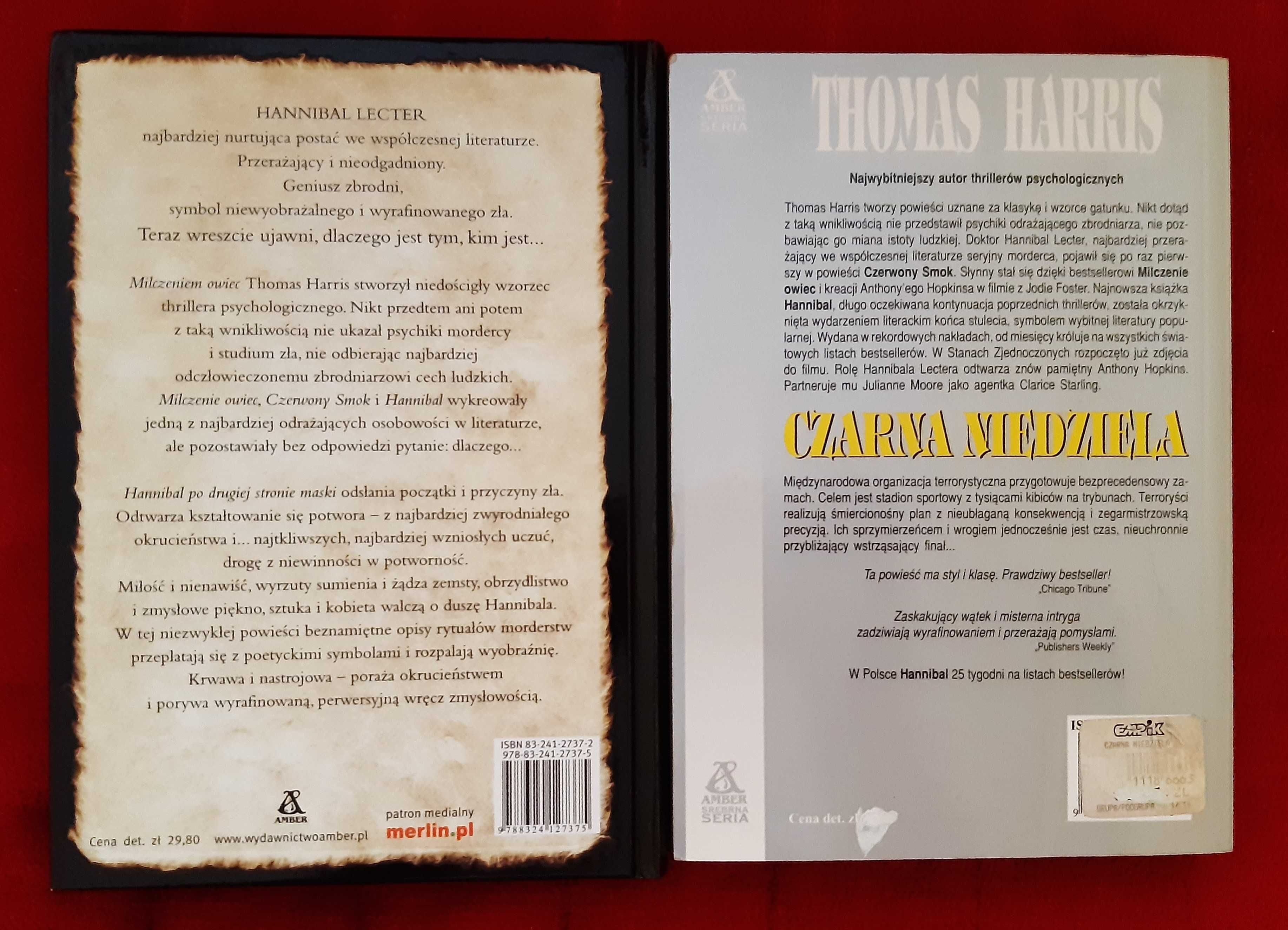 Thomas Harris 2 książki