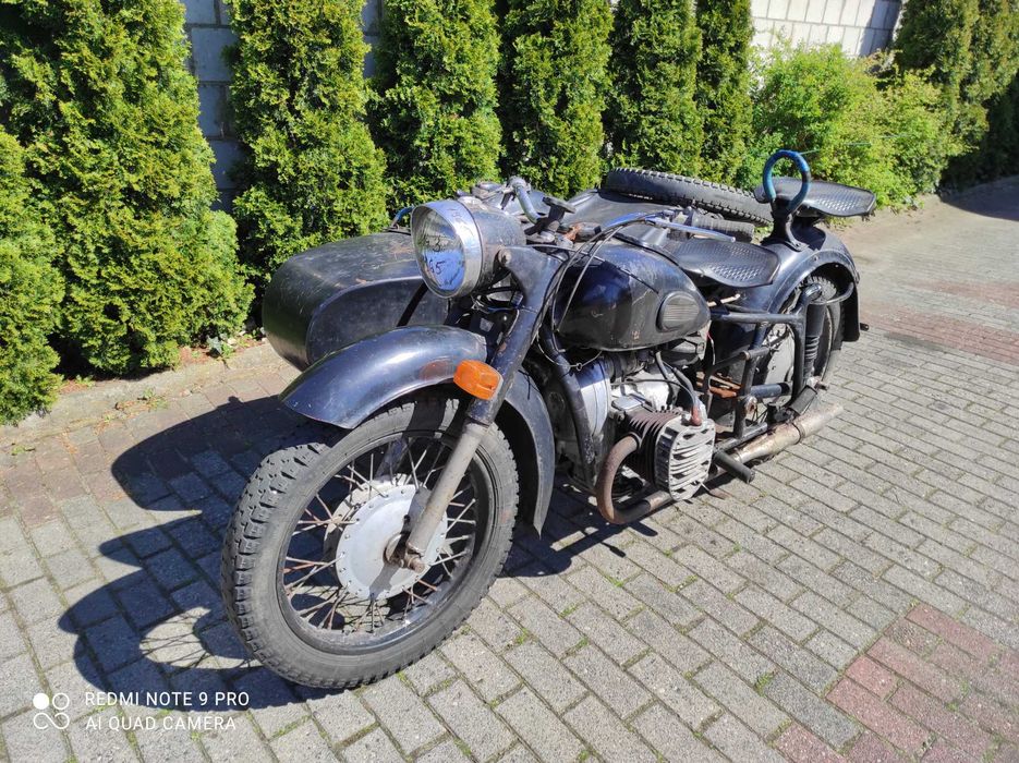 K-750 K-650 M72 URAL DNIEPR dokumenty