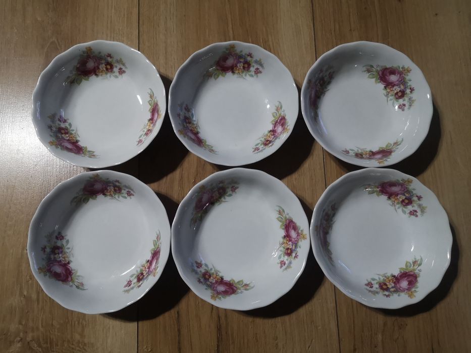 6 miseczek z porcelany