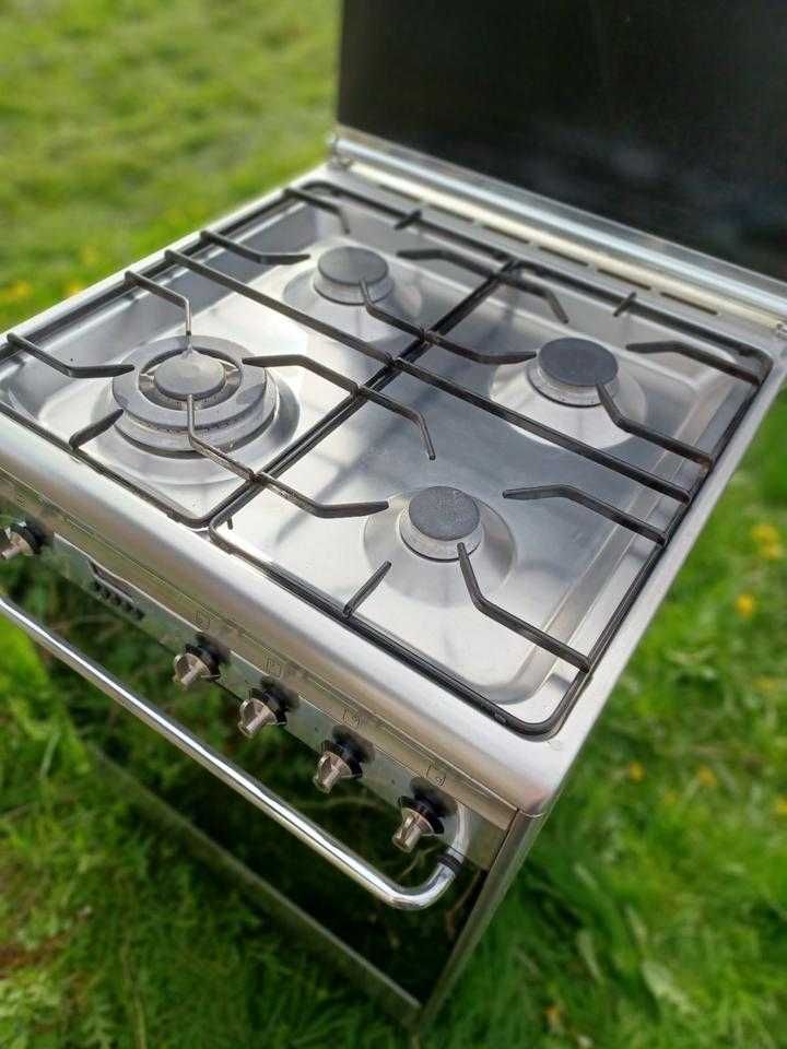 Газова плита Smeg духовка електро