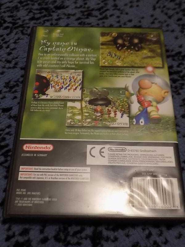 Pikmin -super gra dla wszystkich Nintendo GameCube GCN Game Cube =)3xA