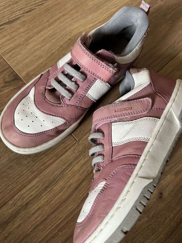 Skórzane sneakersy Lasocki Kids r. 30