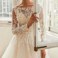 Suknia ślubna fasony rozmiary tiulowa satynowa dopasowana