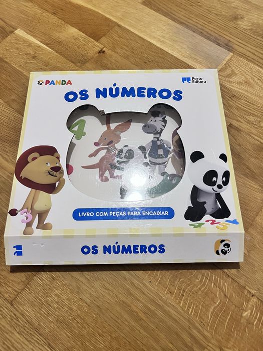 Canal Panda - os Números (livro com peças de encaixar)