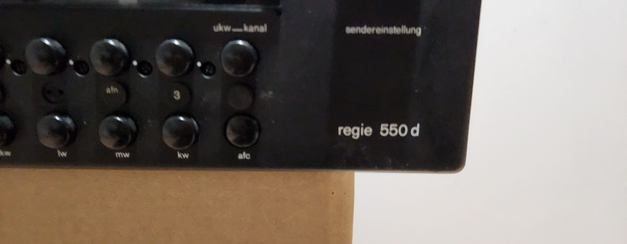 Amplituner stereo Braun regie 550d - najwyższy model + dokumentacja