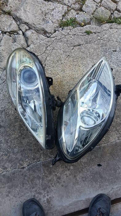 Ótica citroen c8 xenon farol 2005 óptica