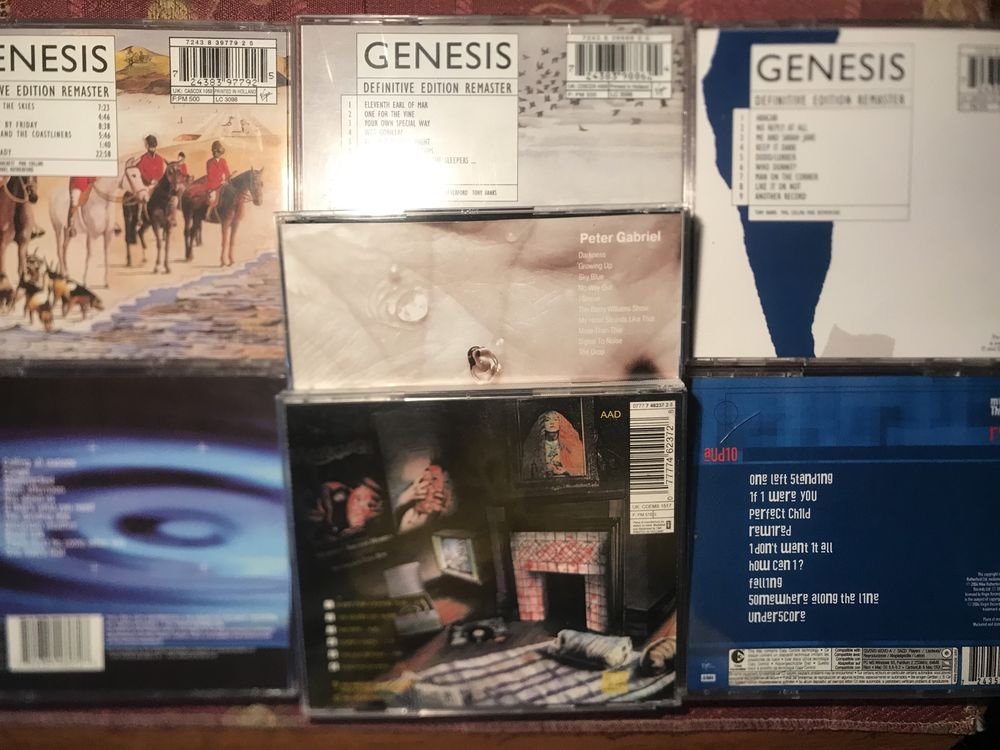 Genesis Peter Gabriel Mike+The Mechanics Marillion