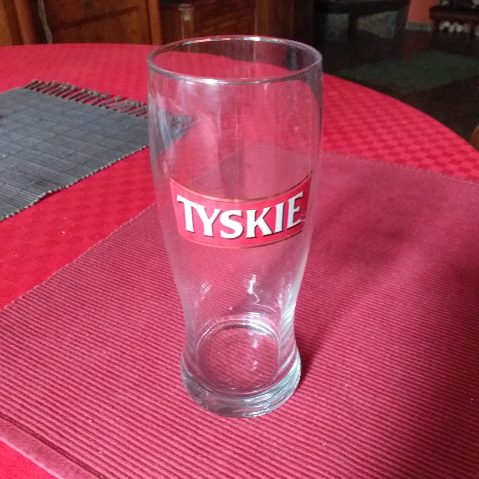 Pokal , szklanka do piwa,Tyskie, 0,5 l