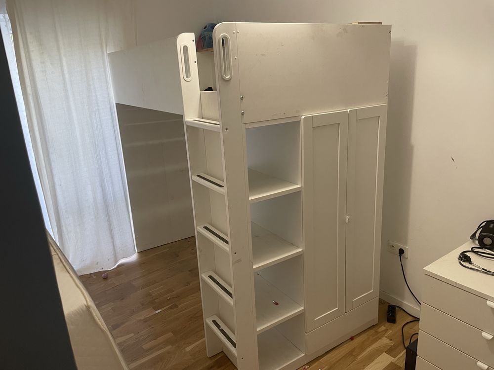 Antresola biała IKEA