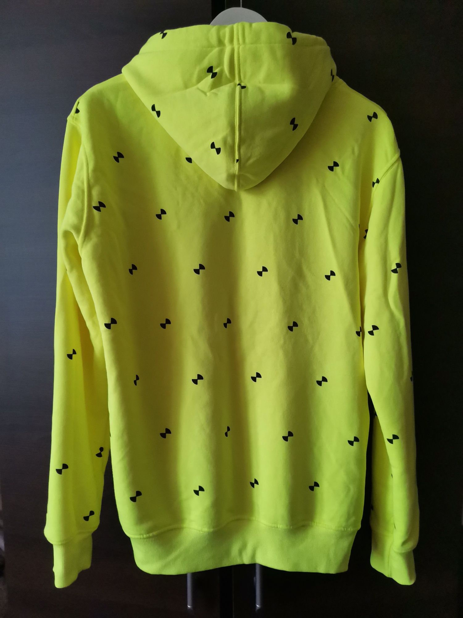 Unikat! Bluza z kapturem PLNY test hoodie frozen yellow, Doda