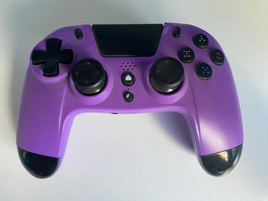 Pad do PC i PS4 Gioteck vx4, bezprzewodowy, fioletowy