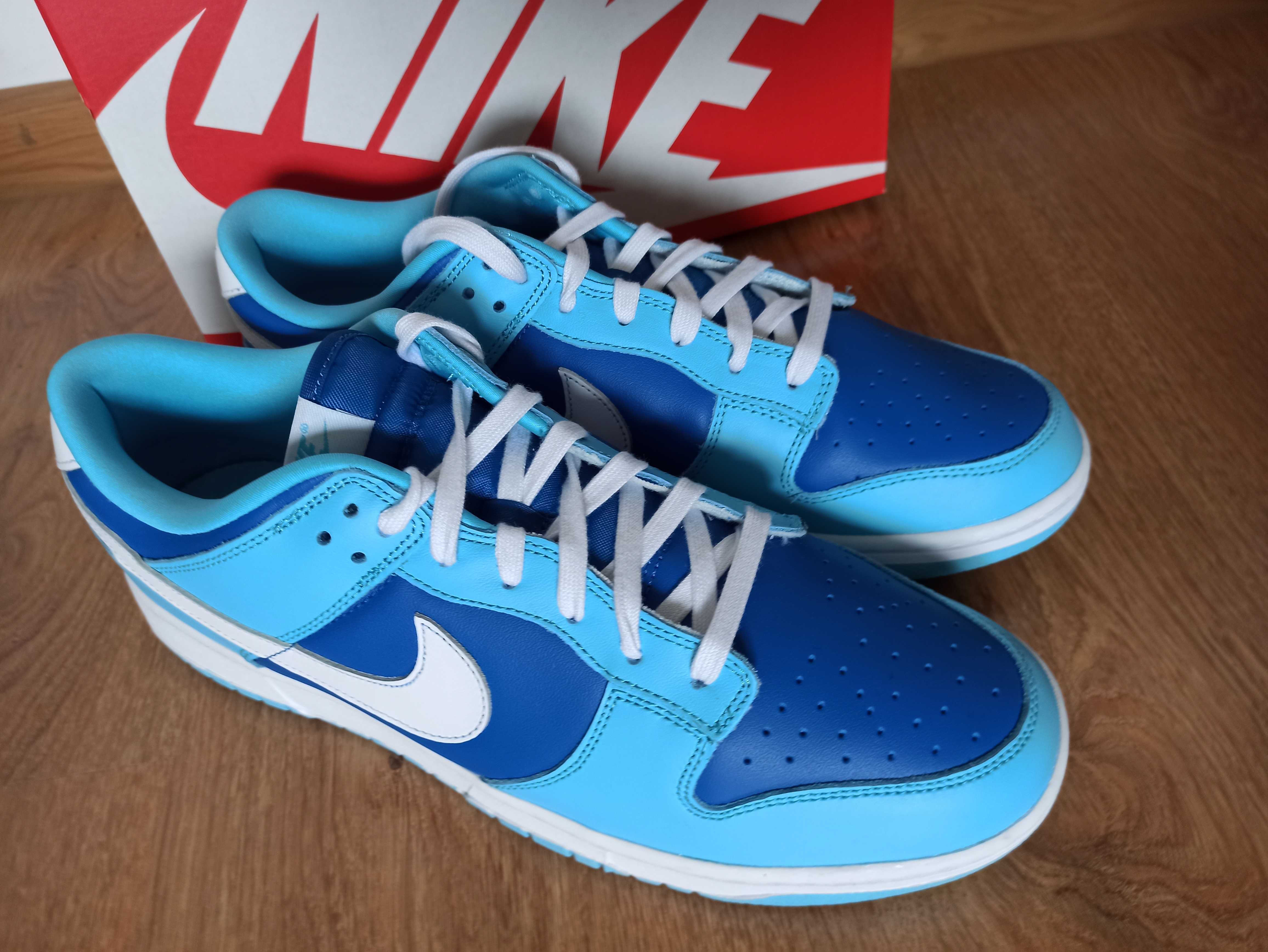 (r. Eur 47) Nike Dunk Low Retro QS Argon DM0121,-400