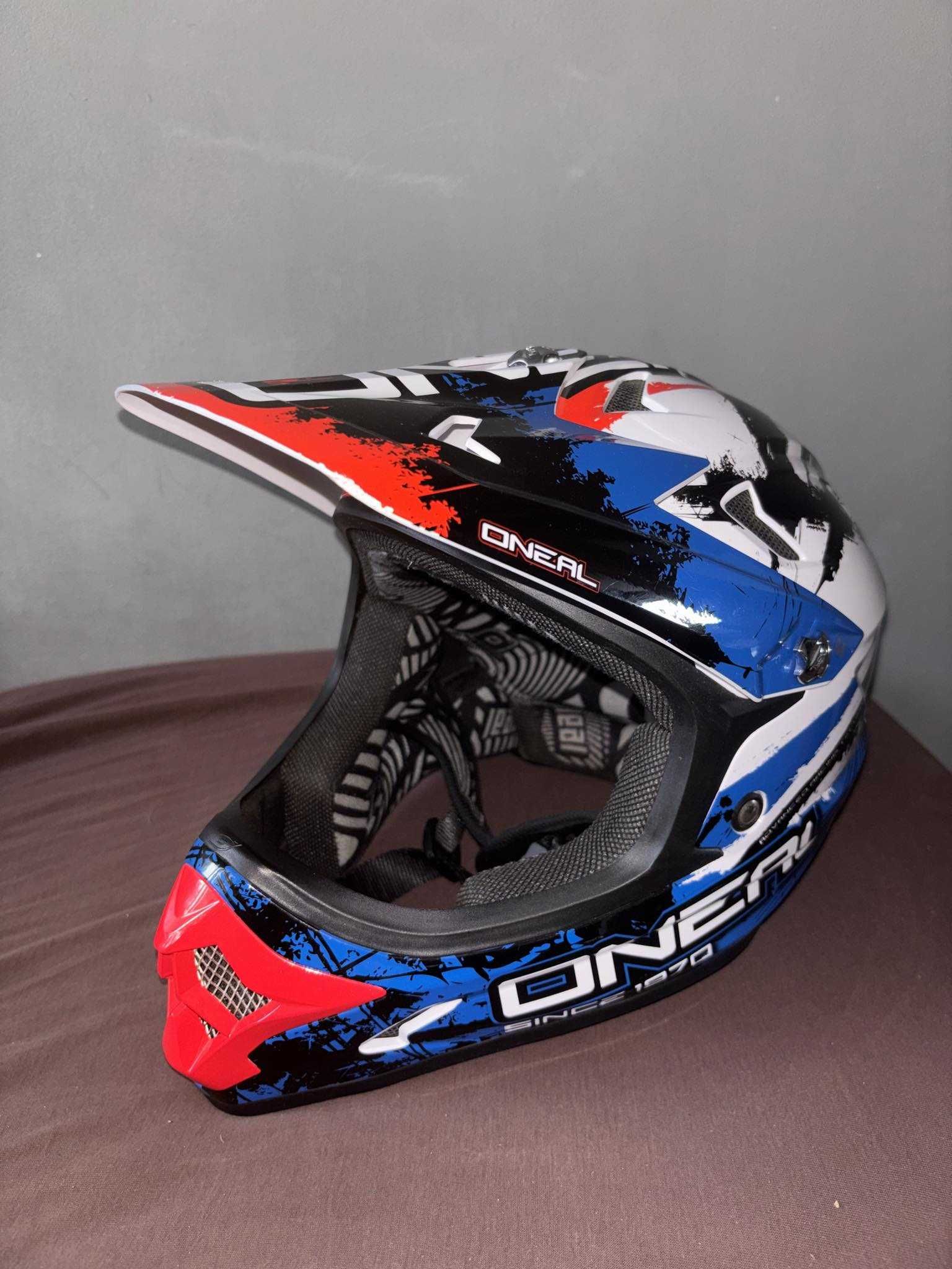 Enduro Kask O'neal Shocker Niebiesko/Czerwony