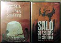 2 Dvd's- PASOLINI, Saló, As Mil e Uma Noites, selados