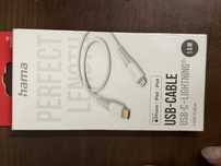 Kabel USB-C - USB-C HAMA Flexible 1.5 m Biały