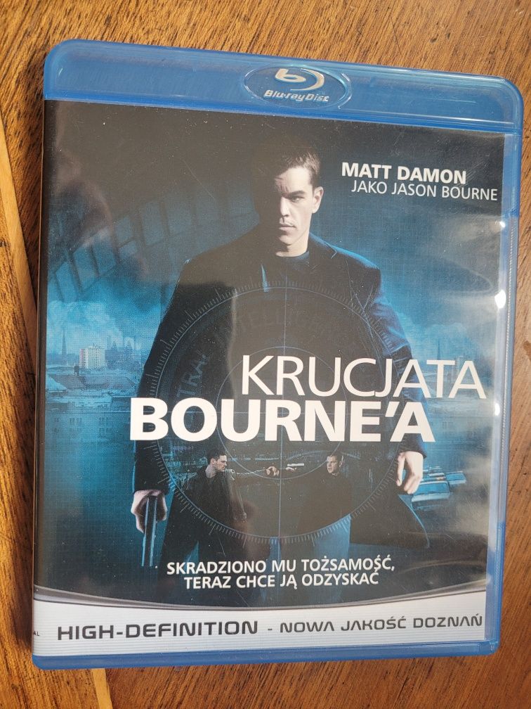 Blu-Ray Krucjata Bourne'a 2004 Universal / lektor PL