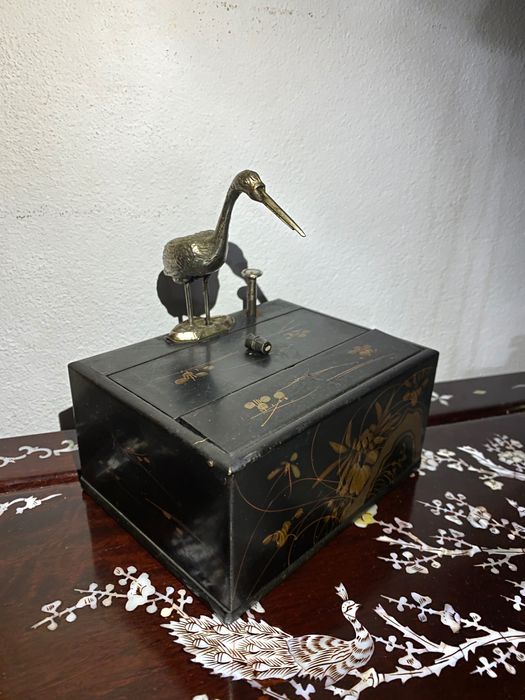 Cigarreira Autónoma Japão séc XIX 14 cm