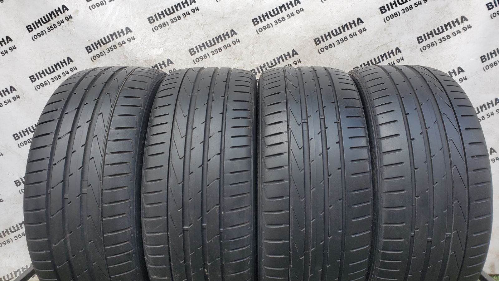 Шини 225/45 R 17 Hankook S1 Evo 2. Літо комплект. Колеса склад.