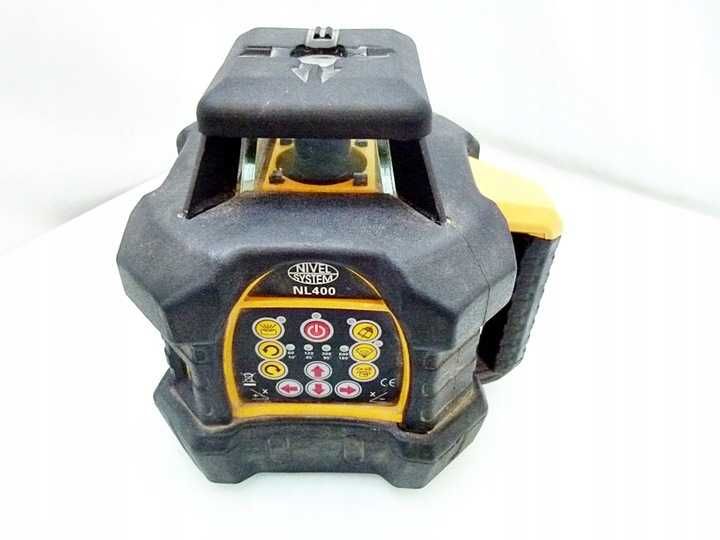 Niwelator laserowy, laser rotacyjny Nivel System NL400 500 m IP65