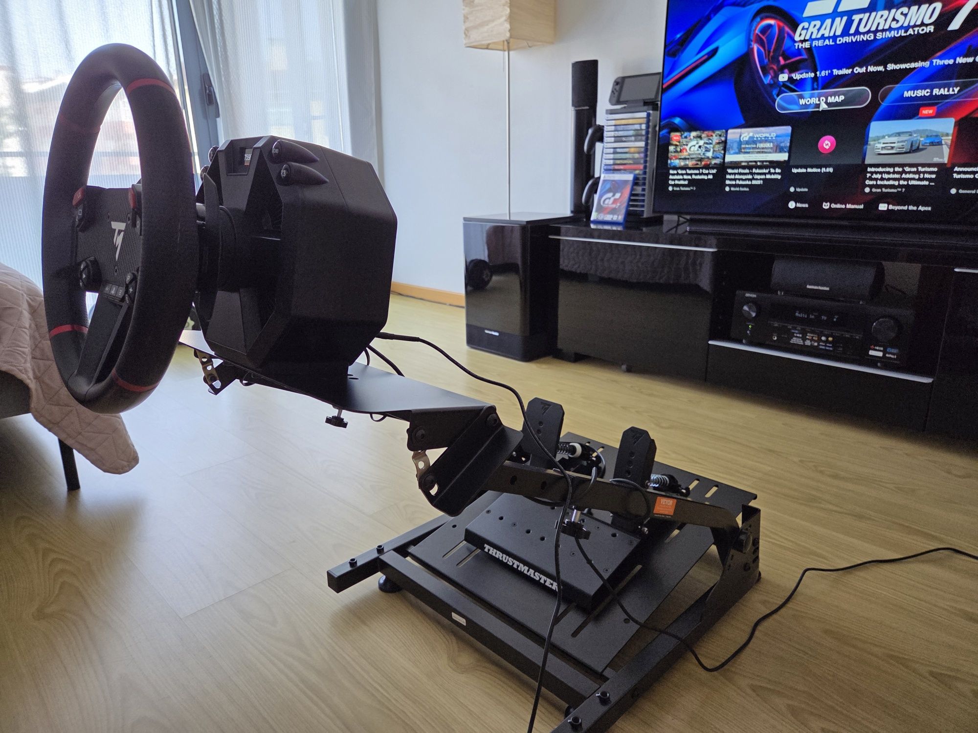 Thrustmaster T598 + suporte