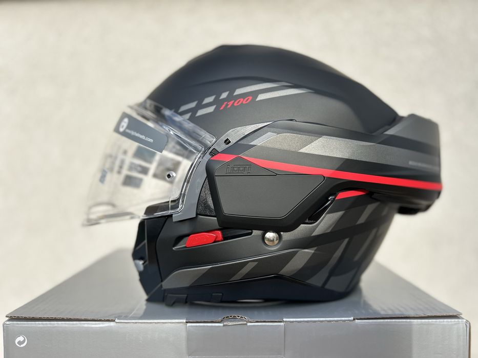 Kask motocyklowy modulowy szczekowy HJC i100 sysma rozmiar M, Pinlock!