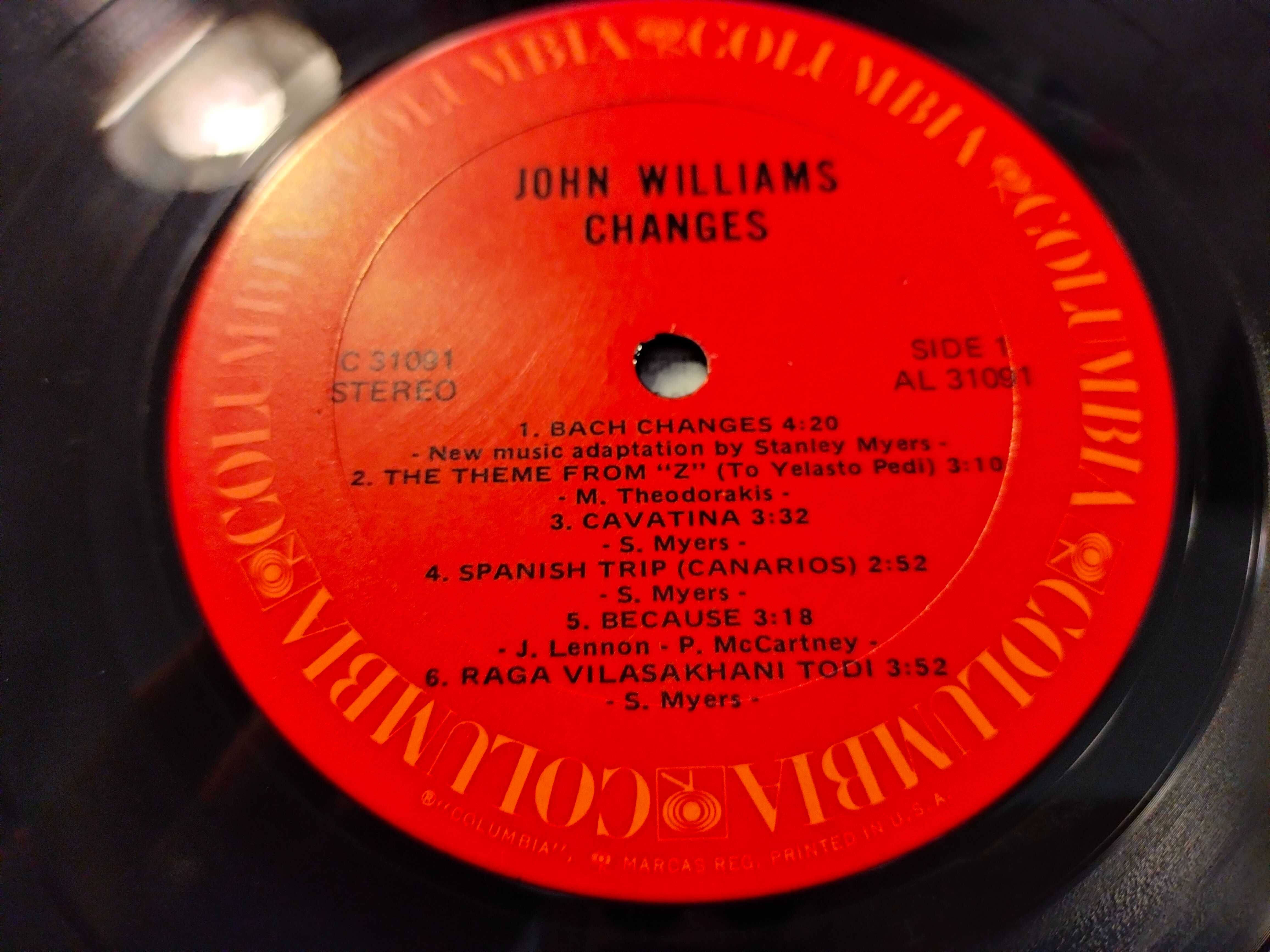 JOHN WILLIAMS -  LP / 1971 CBS C 31091