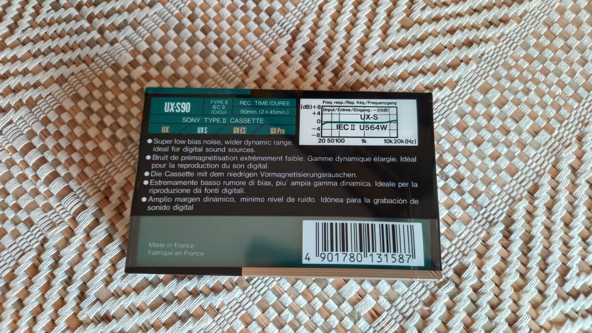 Sony UX-S 90 nowa kaseta magnetofonowa