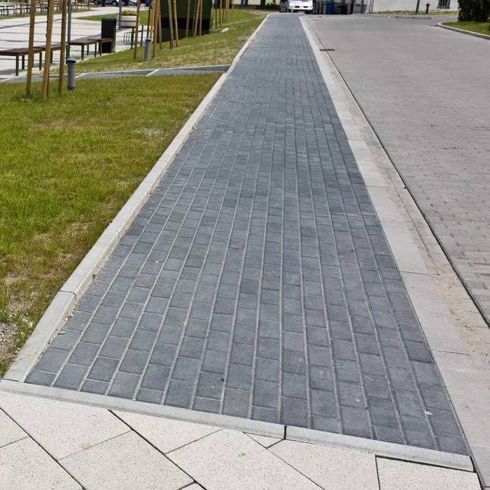 Kostka Brukowa Bruk- Bet HOLLAND PROSTOKĄT 6 cm SZARY