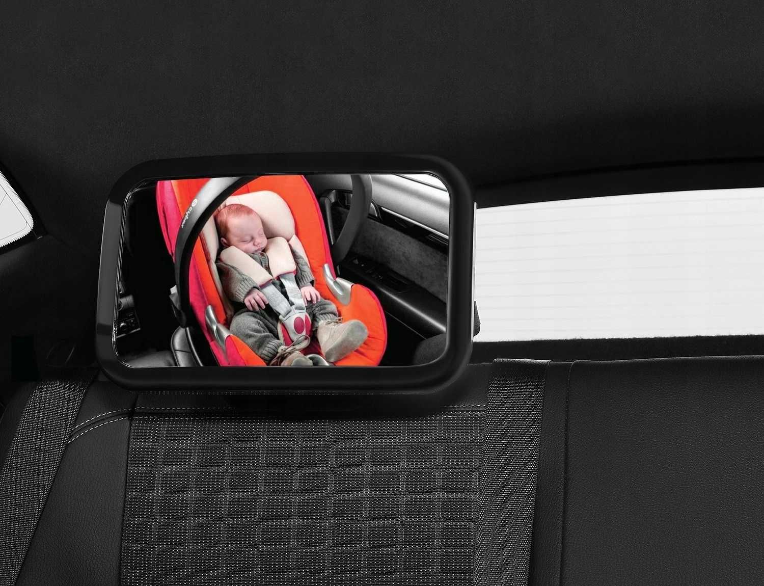 Duże lusterko do obserwacji dziecka w samochodzie ** Video-Play
