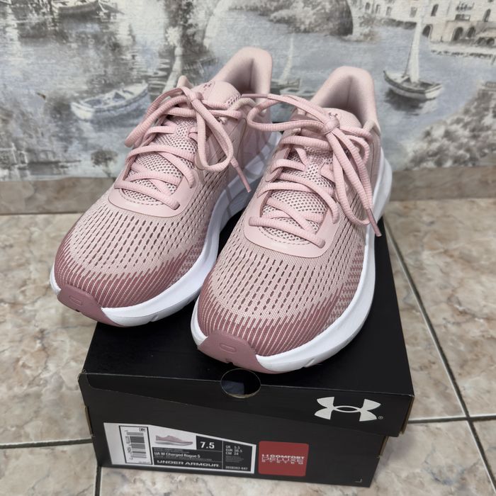 Under Armour жіночі рожеві кросівки charged rogue 5, розмір 38,5-24 см