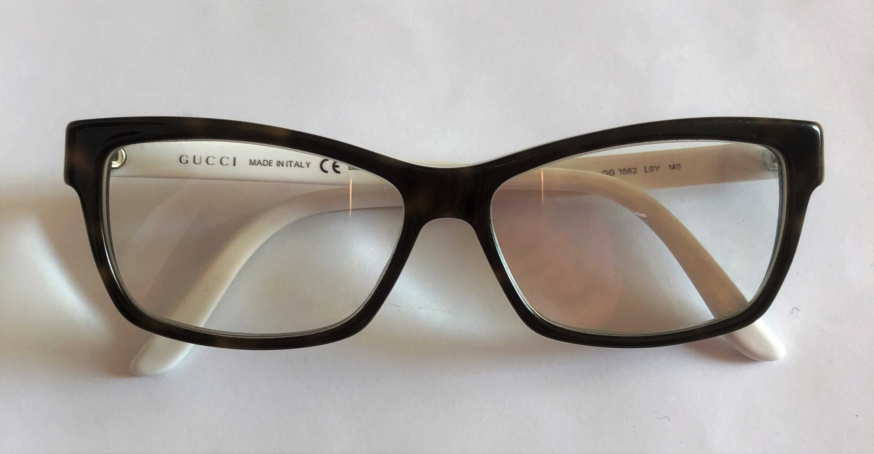 Gucci oprawki korekcyjne okulary damskie