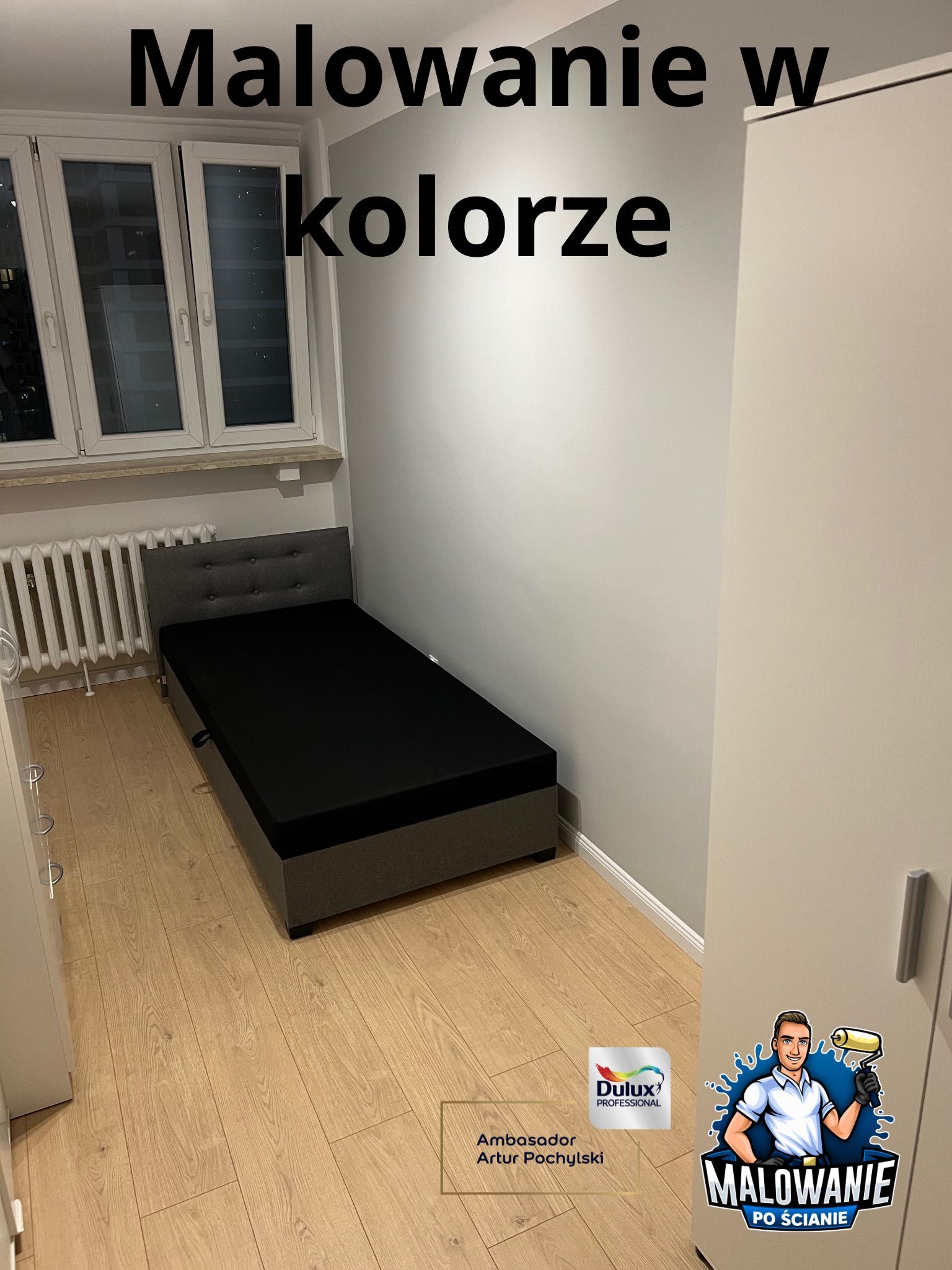 MALOWANIE mieszkania pokoju sufitu ścian MALARZ mieszkan dulux