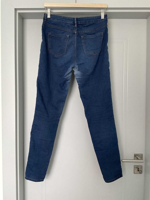 Spodnie skinny mid waist Sinsay (używane)