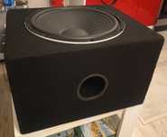 Subwoofer samochodowy 1500W 38cm/15", tuba