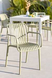 Krzesła ogrodowe ze Sklum - styl Scandi, Hay, 4szt.