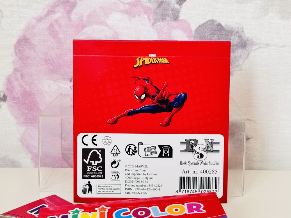Mini kolorowanka Marvel Spider-Man, Spiderman
