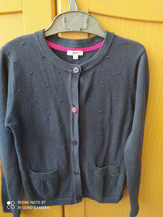 Sweterek HUGO BOSS 6lat dziewczęcy