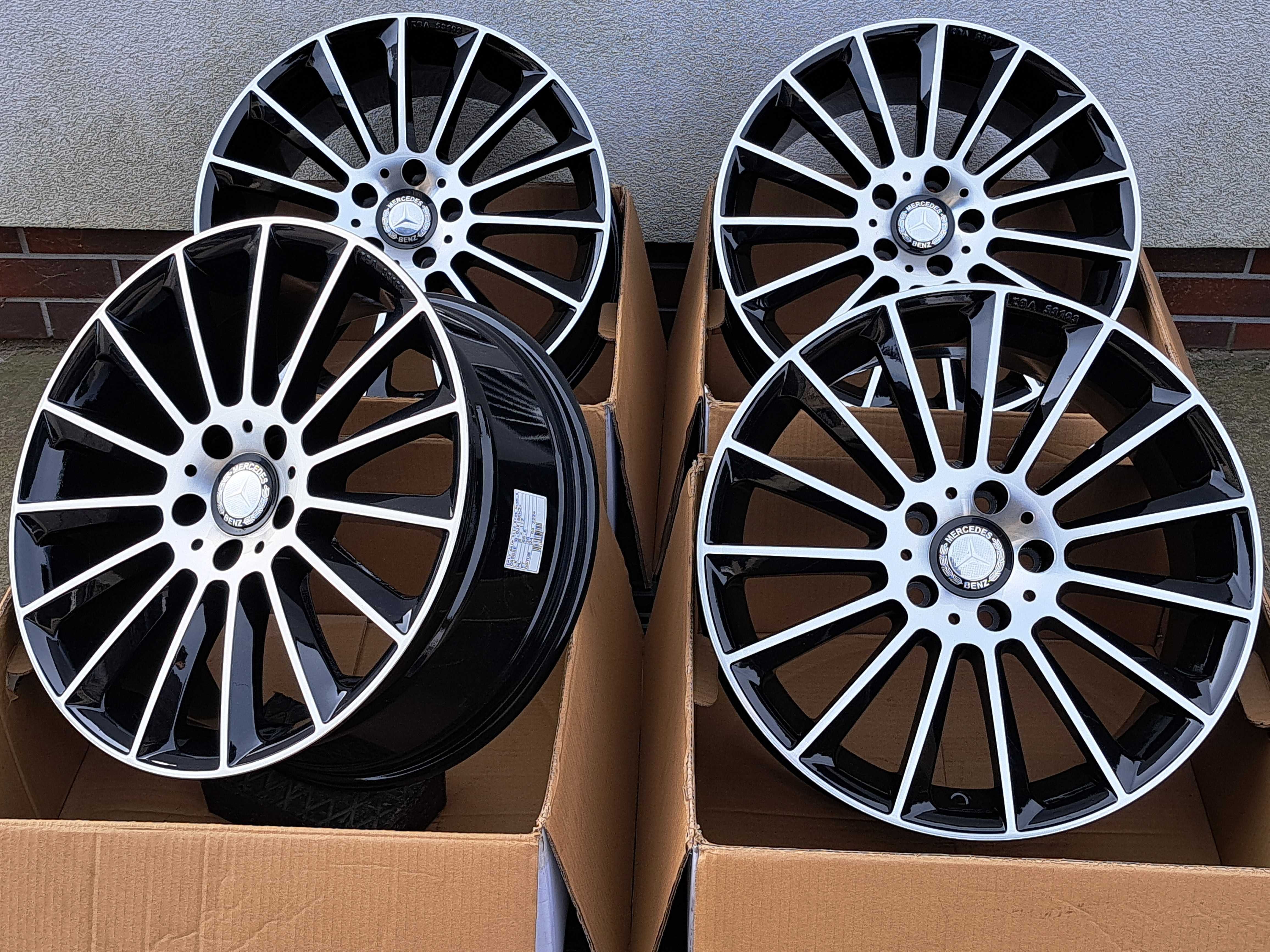 Alufelgi 5x112 MERCEDES 18' E-KLASA W213 W214 GLC S-KLASA CA17 CNC