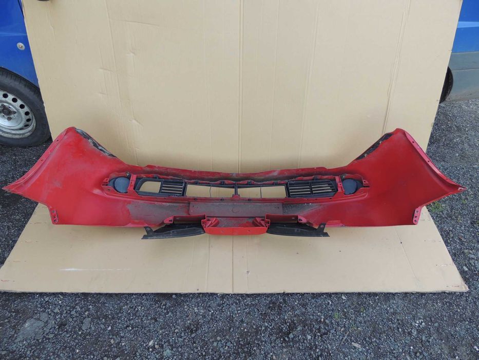 Zderzak przód przedni Nissan Primera P12 01,02,03,04-07 Z10 czerwony
