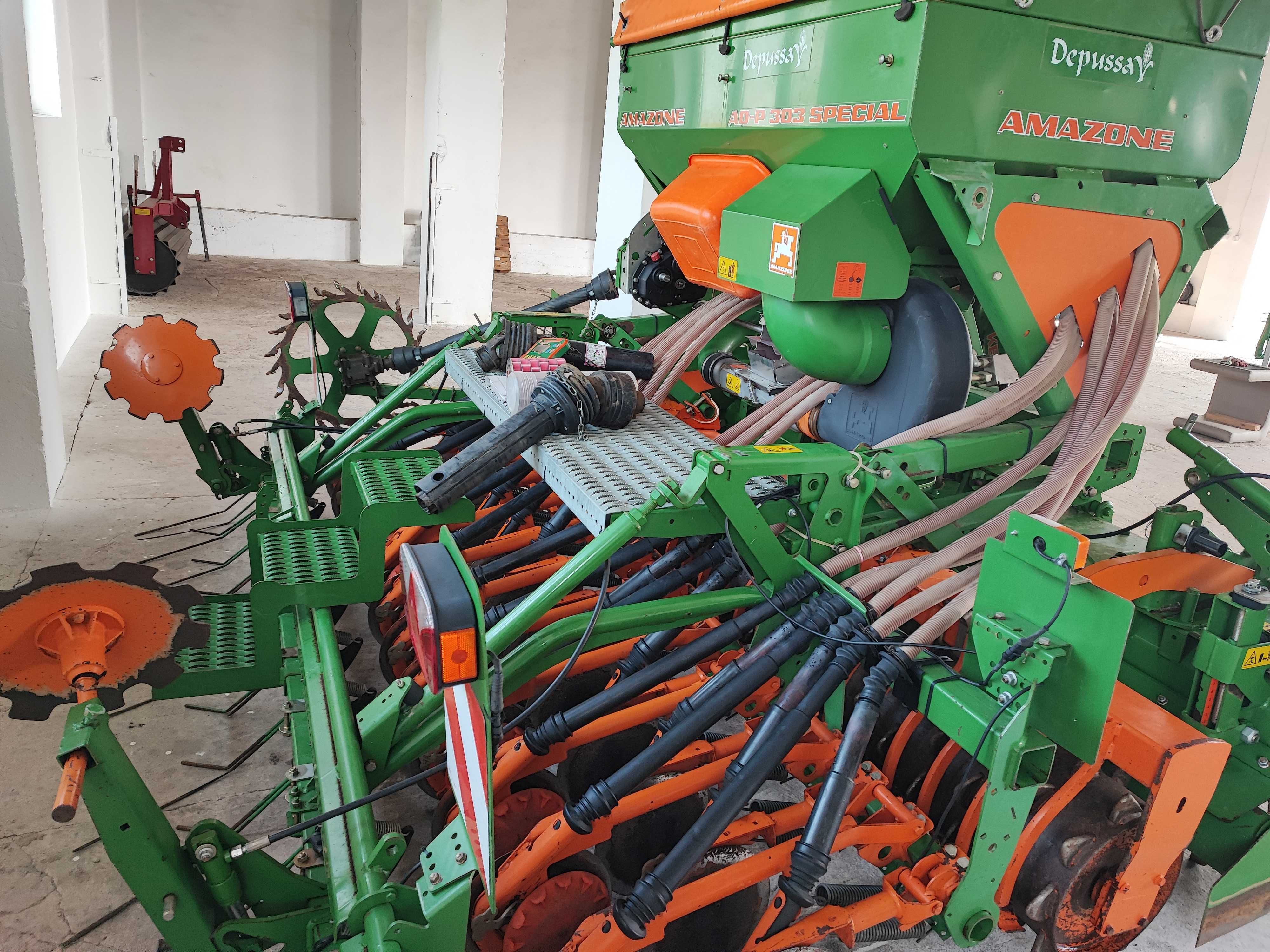 Amazone Zestaw uprawowo siewny AD-P 303 Siewnik D9 Rotec Talerzowy