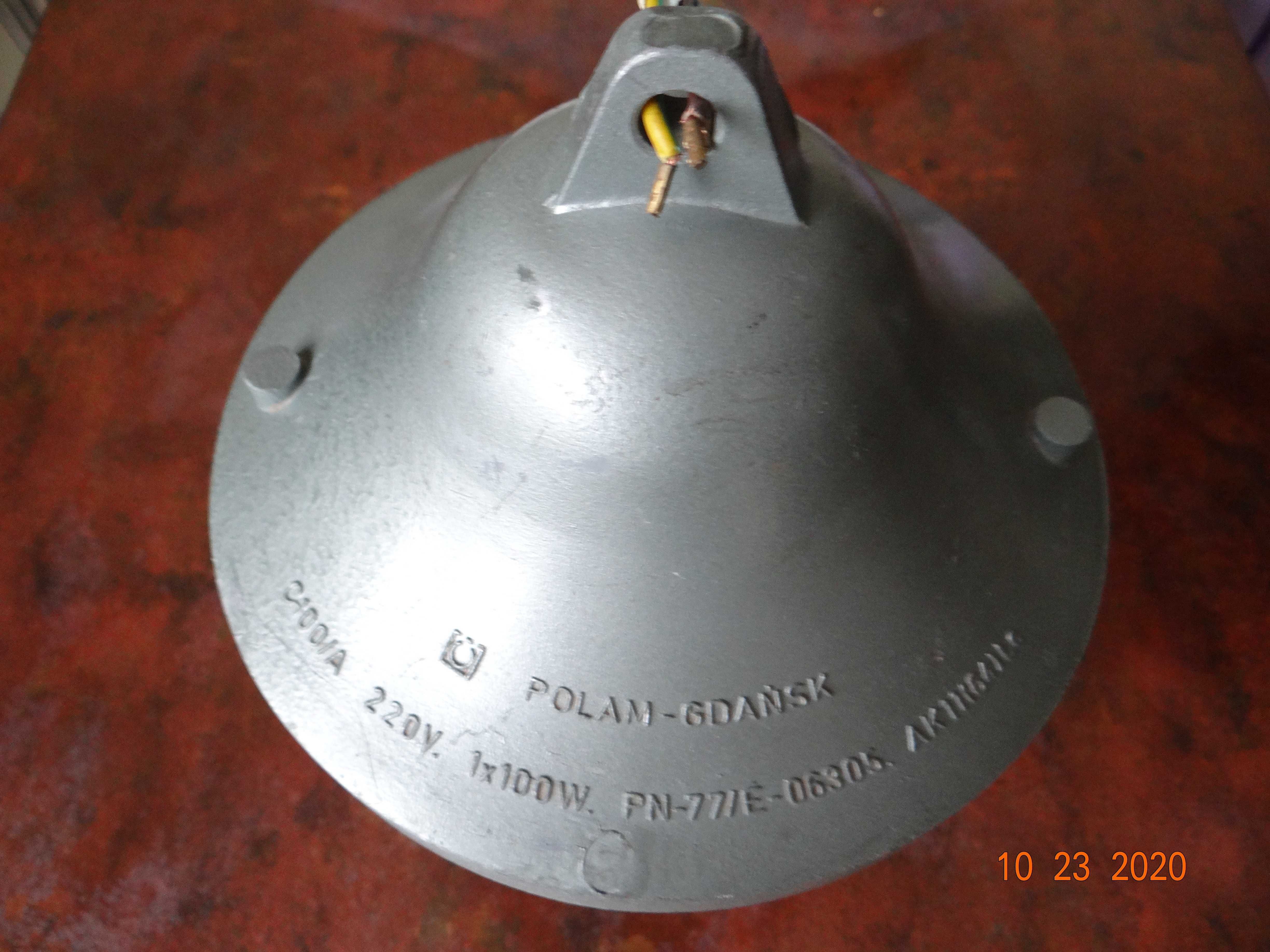 Nowa Lampa  Industrialna C-200 POLAM GDAŃSK